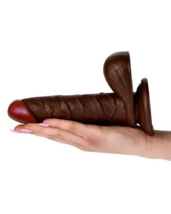 Dildo Real Rapture Earth Flavour 6.5'' Negro