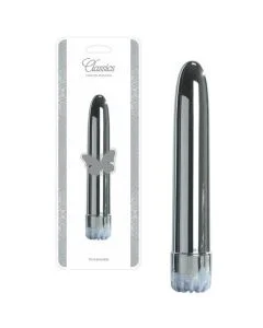 Vibrador Classics Prateado Grande