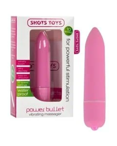 Bala Vibratória Power Bullet Rosa Conjunto