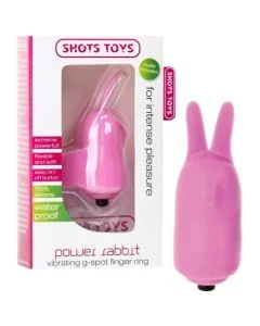 Vibrador Dedeira Power Rabbit Rosa Conjunto