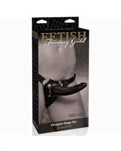 Strap On Fetish Fantasy Gold Designer Strap-On Caixa