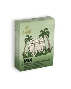 Preservativos Amor Mix (3 Un)