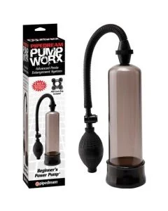 Bomba de Vácuo Pump Worx Beginner's Power Pump Preta Conjunto