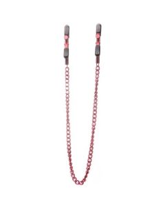 Pinças P/ Mamilos Ouch! Adjustable Nipple Clamps Vermelhas