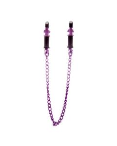 Pinças P/ Mamilos Ouch! Vice Nipple Clamps Roxas