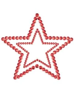Cobertura Mamilos Mimi Star Bijoux Indiscrets Vermelhos