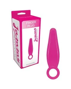 Plug Anal Finger Plug Jammy Jelly Anal Rosa