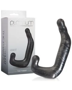 Strap On Doc Johnson The P-Wand Platinum Conjunto