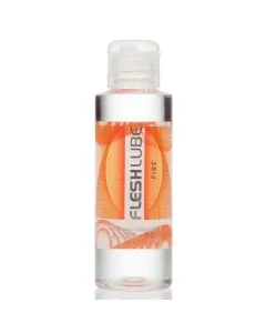 Lubrificante à Base de Água Efeito Calor FleshLube (100 ml)