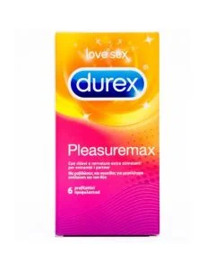 Preservativos Durex® PleasureMax (6 Un)
