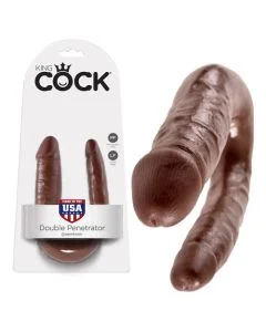 Dildo Duplo Realístico Small Double Trouble King Cock Mulato