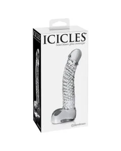 Dildo Vidro Icicles Nº61 Caixa