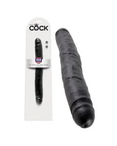 Dildo Duplo Realístico Slim Double Dildo King Cock 12