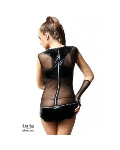 Vestido Anette Demoniq Preto Atrás