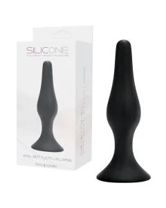 Plug Anal Bottle Plug Preto Large Conjunto