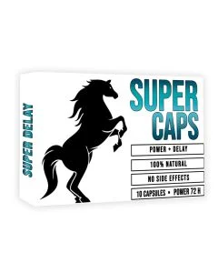 Potenciador Super Caps® Homem (10 Un)