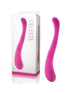 Vibrador Recarregável Celeste Rosa Conjunto