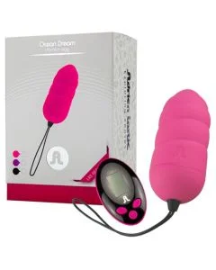 Ovo Vibratório Ocean Dream Adrien Lastic C/ Comando Remoto Rosa