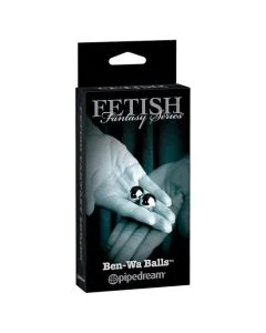 Bolas Vaginais Fetish Fantasy Silver Ben Wa Balls Caixa