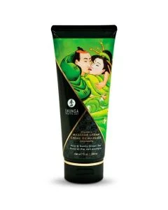Creme de Massagem Shunga Pêra e Chá Verde Exótico (200 ml)