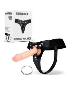 Strap On Cinta Real Rock Deluxe Harness Caixa