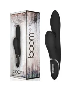 Vibrador Recarregável Fir Boom Preto Caixa