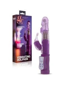 Vibrador Vibrating Dolphin Roxo Conjunto