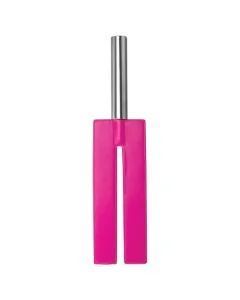 Palmatória Ouch! Leather Slit Paddle Rosa