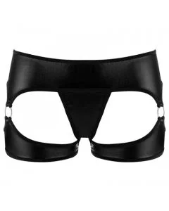 Tanga C/ Bala Vibratória Exotic Vibrating Panty Ouch! Preta Frente