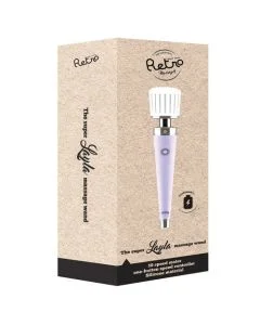 Masturbador Recarregável Retro Layla Roxo Caixa