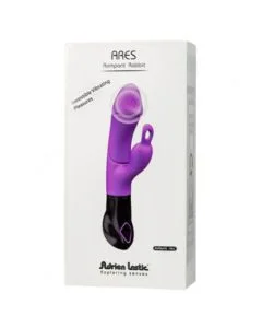 Vibrador Ares Adrien Lastic Roxo Caixa