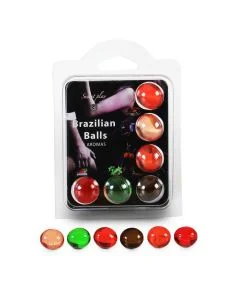 Bolinhas Explosivas Brazilian Balls MultiSabores (6 X 4 gr)