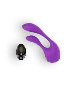 Vibrador Duplo Recarregável C/ Mini Controlo Remoto Couple Secrets Adrien Lastic