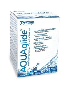 Gel Lubrificante Aqua Glide Doses Individuais (50 Un)