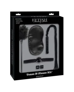 Conjunto Tease-N-Please Kit Teaser Fetish Fantasy Limited Edition Caixa