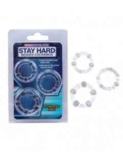 Anéis Stay Hard Transparentes