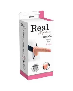 Strap On Oco C/ Testículos Real Rapture Air Feeling 8