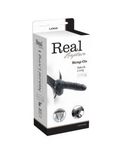 Strap On Oco C/ Testículos Real Rapture Air Feeling 8