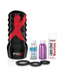 Masturbador Vagina Air-Tight Pussy Stroker PDX Elite Kit