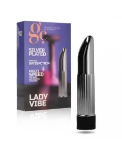 Vibrador Gc Lady Vibe Prateado Conjunto