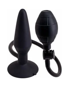 Plug Anal Insuflável Inflatable Butt Plug Silicone Pleasure Médio