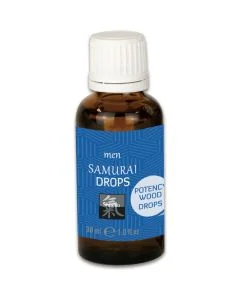 Afrodisíaco Homem Shiatsu Samurai Drops (30 ml)