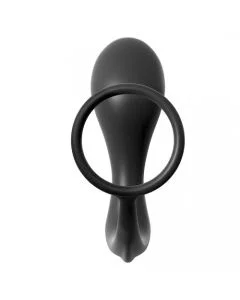 Plug C/ Anel Ass Gasm Cockring Advanced Plug Anal Fantasy
