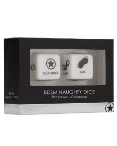 Dados BDSM Naughty Dice Ouch! Caixa