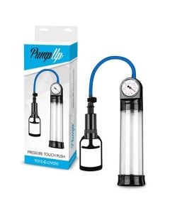 Bomba de Vácuo C/ Medidor Pressure Touch Push Transparente Conjunto