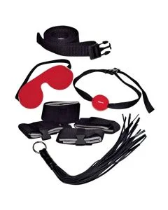 Kit Bondage Set Bad Kitty Preto Conjunto