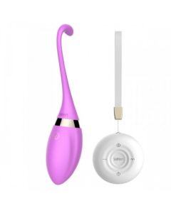 Ovo Vibratório Recarregável Cora Leten Lilás