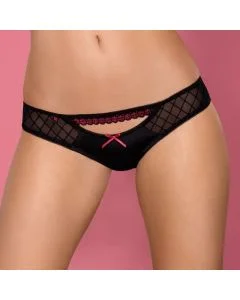Cueca 819-PAN Obsessive Preta Frente