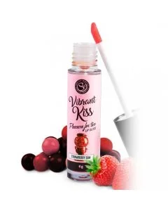 Lip Gloss de Pastilha de Morango Vibrant Kiss (6 g)