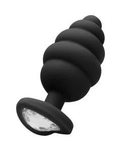 Plug Anal Diamond Butt Plug Largo Roxo
